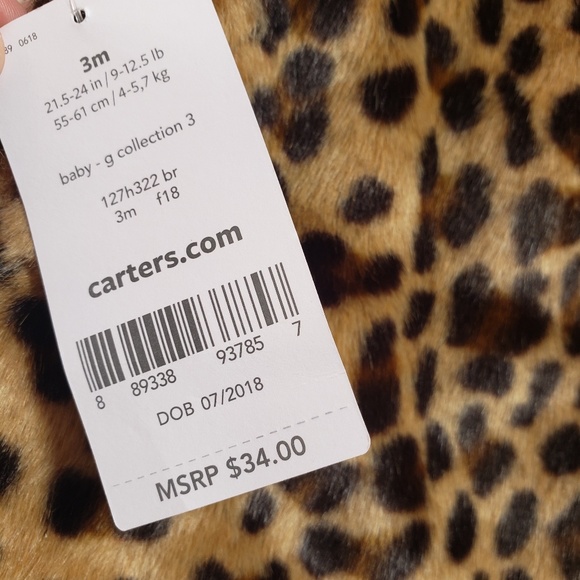 *2 For $15* NWT Carter's Baby Vest - Picture 3 of 4